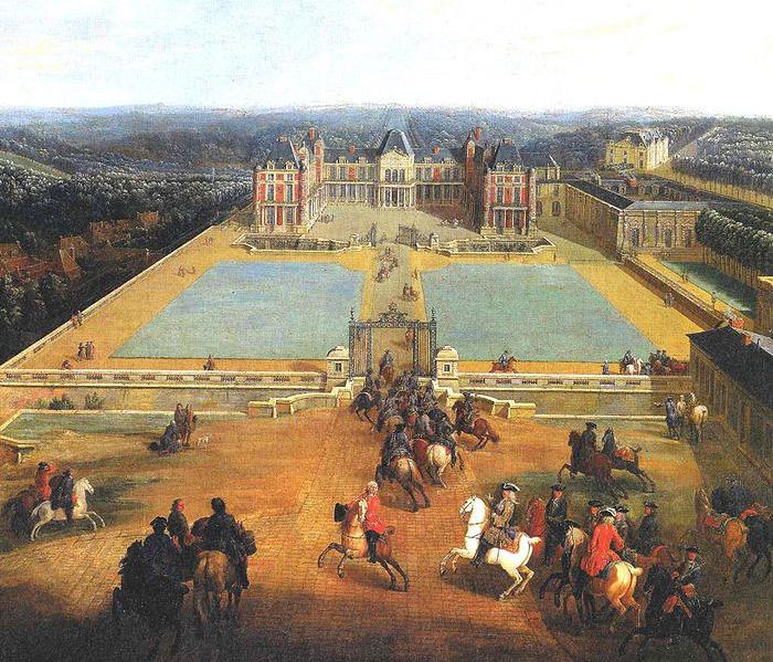 unknow artist Painting of the Chateau de Meudon, oil painting picture